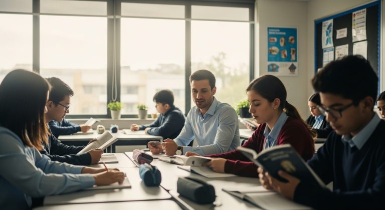Comment les enseignants gèrent l'absence de portables au lycée